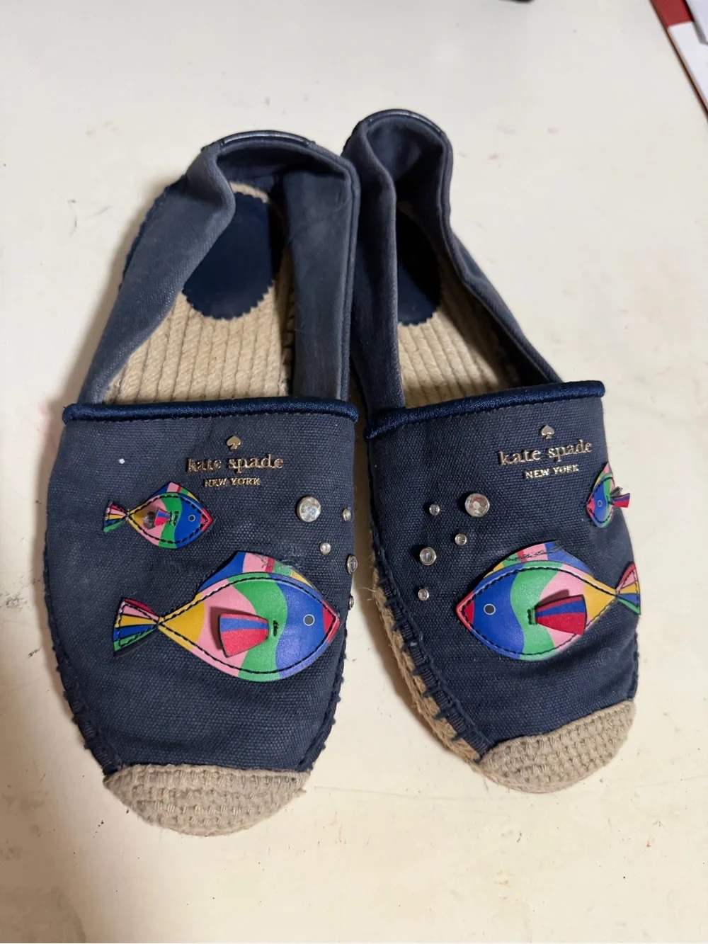 Kate spades espadrille Slip-on Shoes size 6.5